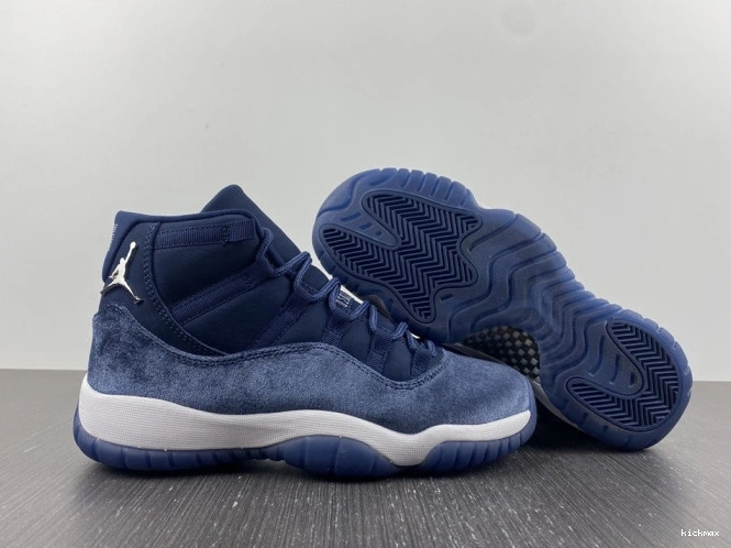 Cheap 11 Navy Air WMNS Midnight Jordan Velvet AR0715-441 0815